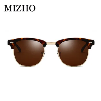 MIZHO Klassikaline Polariseeritud Päikeseprillid Meestele Retro Brändi Disainer Kvaliteetsed Naiste päikeseprillid Naine Mees Mood Peegel päikeseprillide läätsesid