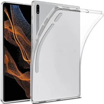 Case For Samsung Galaxy Tab S8 Ultra 14.6 Pluss 12.4 Kaas Anti Skid Pehme, Räni, TPÜ Kaitse Kest Galaxy tab S7 FE LTE 12.4