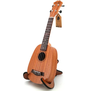 21 tolline Väike Ukulele Ananassi-kujuline Sopran Uku Hulgi-Kõik Sapele Ukelele 4 String Rosewood Fingerboard Muusika instrument