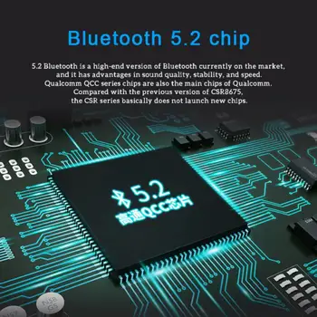 24 VASTUTUSE Bluetooth 5.2 Audio Transmitter AptX LL HD Multi-point Wireless Adapter Ei juhi TV Box PC, IOS, MAC, Android LINUX Pilt 2